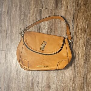 Christian Siriano Camel Shoulder Bag